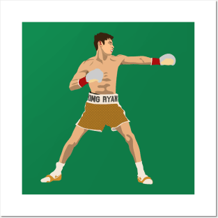 king ryan the boxer Posters and Art